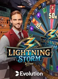 Lightning Storm game show at Z5GAME COM